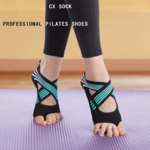 Professional Non-slip Gym Yoga Shoes Flat Soft Anti-slip Sole Fitness Ballet Dance Shoes Pilates Yoga Shoes Socks