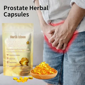 Prostate Health Supplement Fast Absorption Prostate Health Capsules Reduce Dry Skin Body Care Herbal for Man for Body Heath