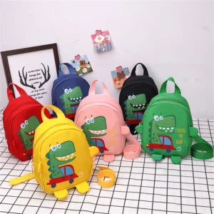 Cartoon Mini School Bag Children’S Kindergarten Kids Schoolbag Cute Children Dinosaur Pattern Backpack New Large Capacity