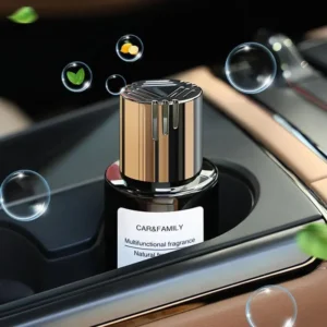 120ml Car Perfume Natural Plant Essential Oil Aroma Diffuser Long-lasting Humidifier Essential Oil Refill Air Freshener