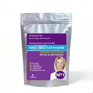 NAC + Glutathione Supplement To Support Skin Health – Immune Support Antioxidant Supplement, Non-GMO, Transdermal Patches