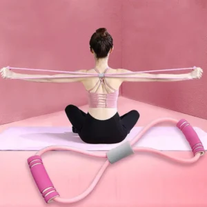 Yoga Resistance Bands Elastic Band Sports Exercise Puller 8-shaped Chest Expander For Body Building Home Gym Fitness Equipm Y9o2