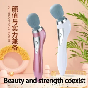 Heating Muscle Massage Gun Neck Back Cervical Facia Body High Frequency Vibrator Relaxation Electric Massager Appliance Portable