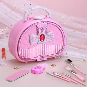 Kids Washable Makeup Girl Toys – Kids Makeup Kit for Girl, Real Make Up Set,  Birthday Gift Toys for Girl 4 5 6 7 8 9 10 Year