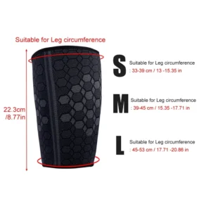 Thigh Compression Sleeve for Men Women, Hamstring Support Sports Compression Leg Sleeves for Improved Blood Circulation Recovery