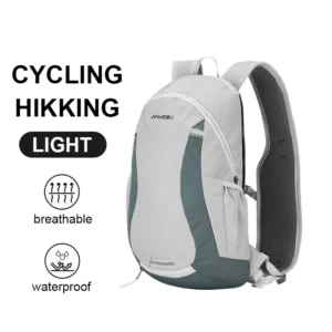 Anmeilu Fashion Sports Backpack for Cycling Hiking Jogging Men Women Outdoor Water Resistant Backpacks Unisex Hydration Backpack